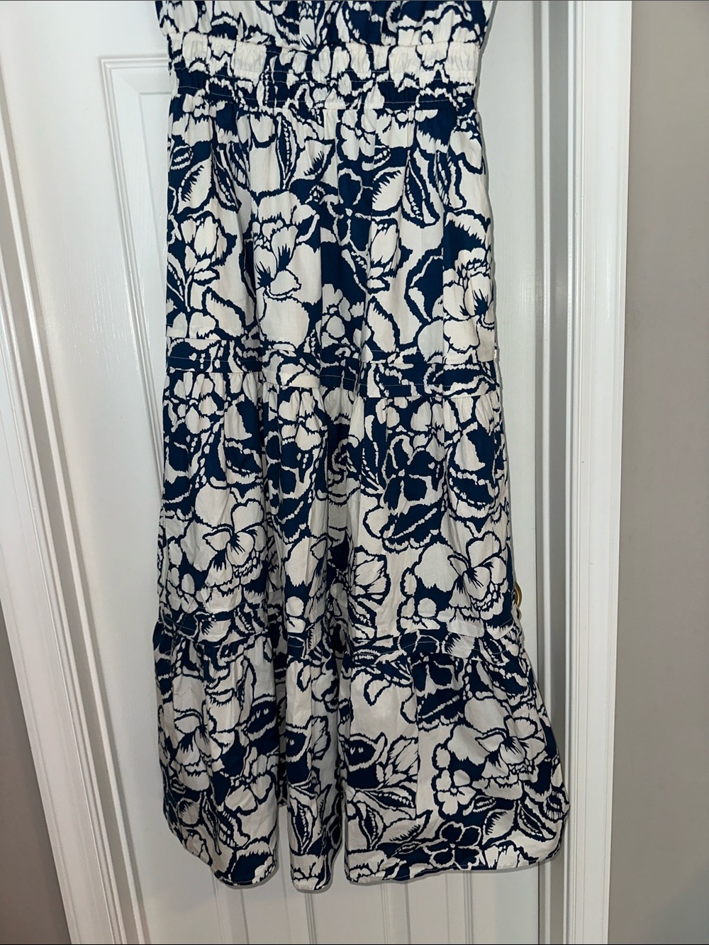 Cynthia Rowley tiered short sleeve dress - Picture 3 of 14